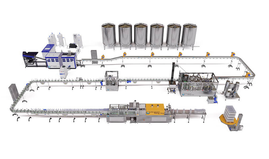 ONE-STOP automatic water filling PRODUCTION PROCESS
