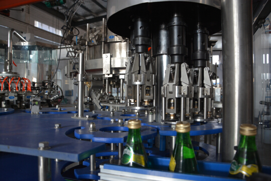 Twice Vacuum Extraction Beer Bottling Machine