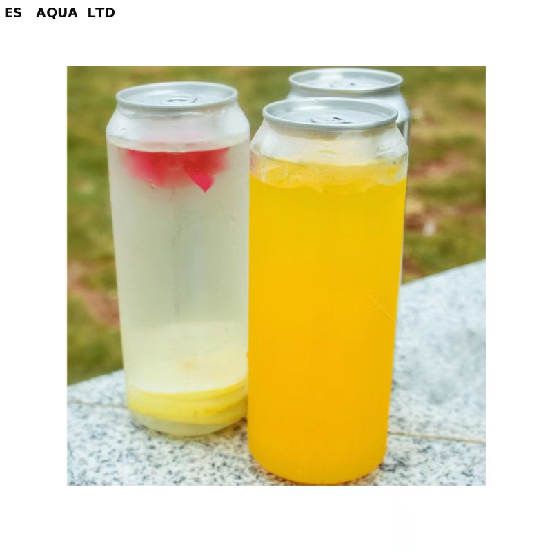 Pet Bubble Boba Milk Milky Tea Juice Coffee Beverage Smoothies Drink Storage Containers Bottle Cup Pop Soda Can
