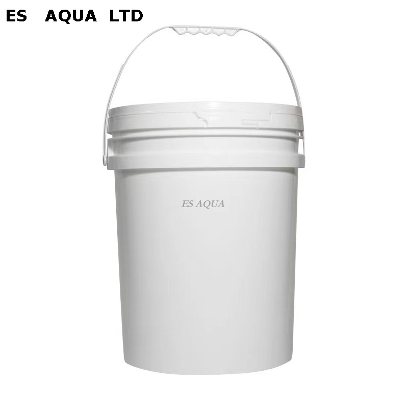 American Style PP Plastic Bucket with Lid 20L, 5 Gallons